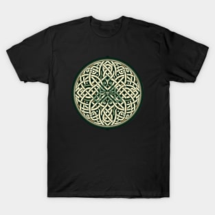 Eternal Celtic Knotwork Mandala Art 3 T-Shirt